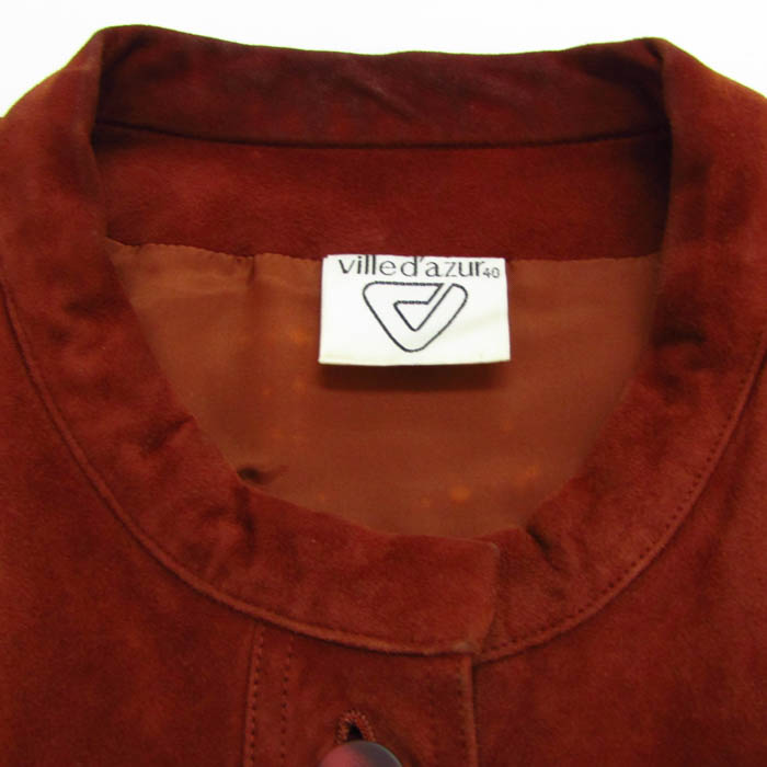 革ジャケット ビルダジュール レザージャケット ラビットファー ville