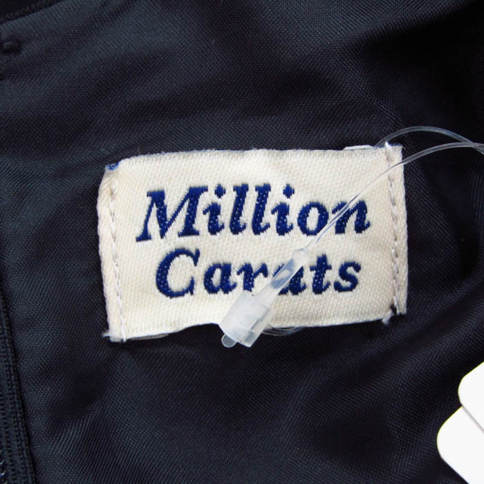 ミリオンカラッツ チュニック シャツ 七分袖 トップス レディース Sサイズ ブラック Million carats ミリオンカラッツ チュニック シャツ 七分袖 トップス レディース S
