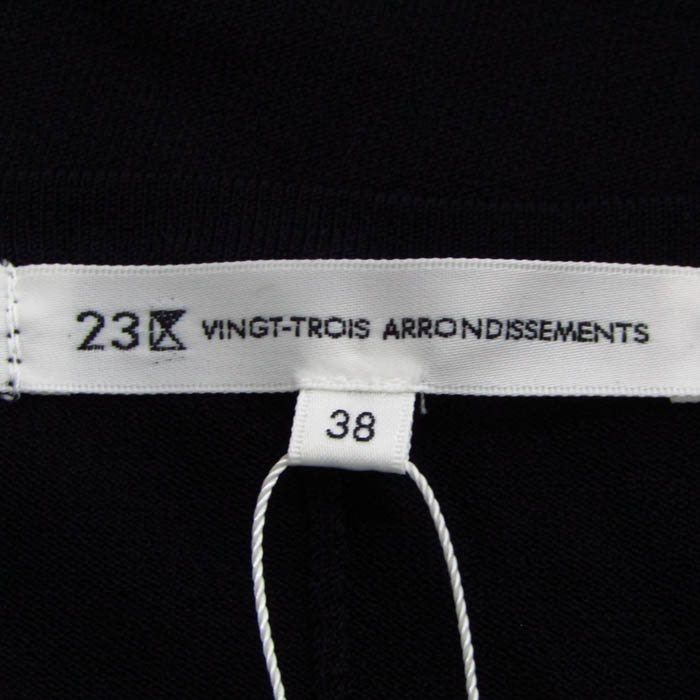 ニジュウサンク ワンピース 半袖 トップス レディース 38サイズ  