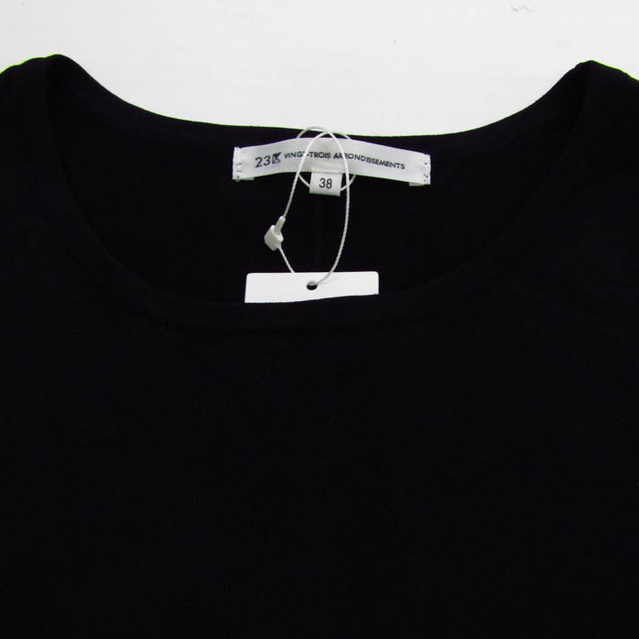 ニジュウサンク ワンピース 半袖 トップス レディース 38サイズ  