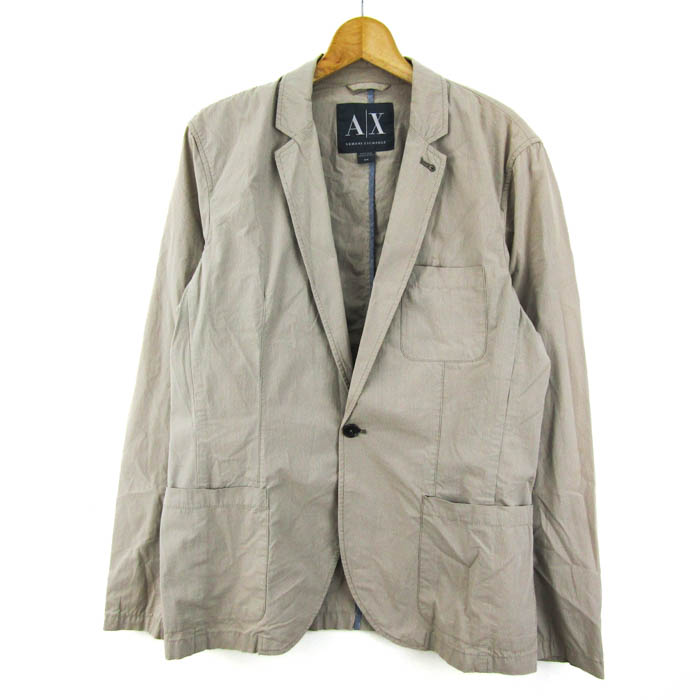 AX Armani Exchange グレーハンサム テーラードジャケット ARMANI EXCHANGE（アルマーニエクスチェンジ）の「【A|X