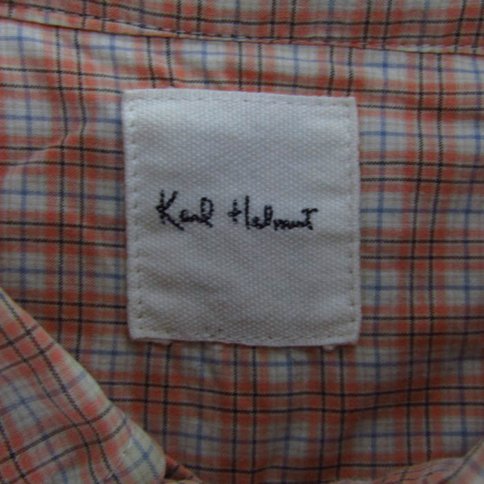 カールヘルム 長袖シャツ コットン100% ブランド トップス