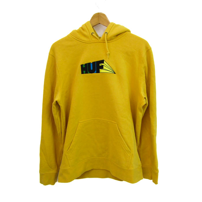 フード付きマスタードパーカー Champion マスタード フード付きパーカー M