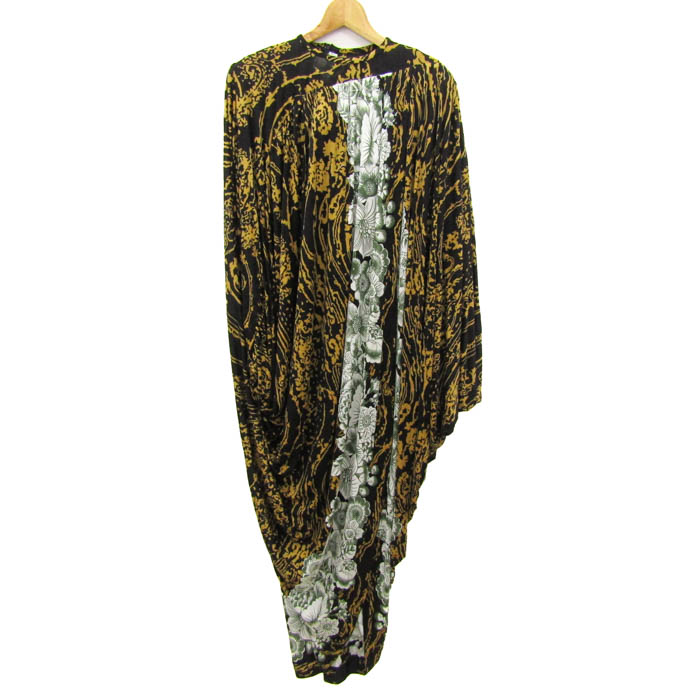 ランバン ワンピース 大きいサイズ シルク100% ブランド