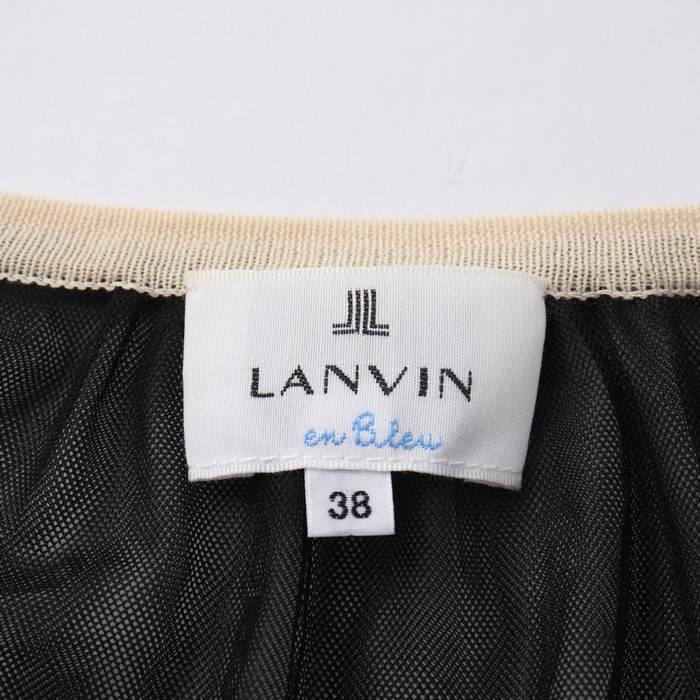 【LANVIN en Bleu】ランバンオンブルー　カーディガン　38