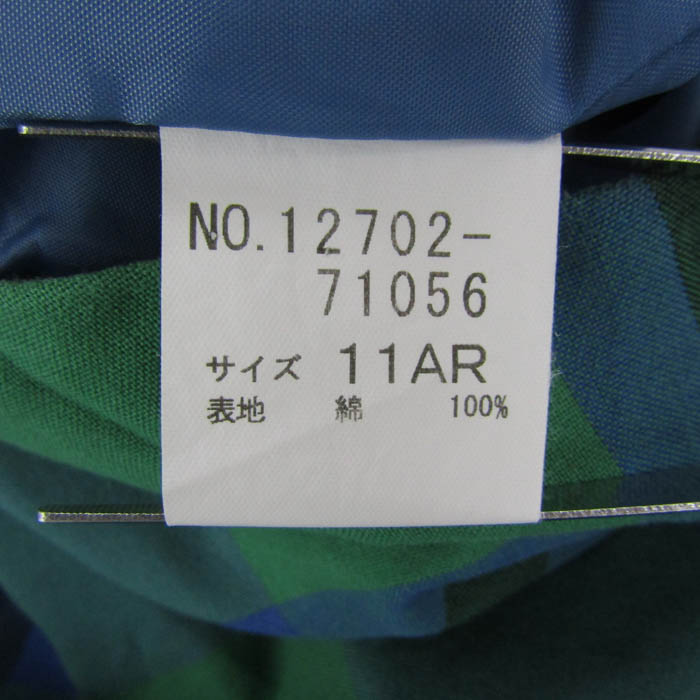 ヨークランド ワンピース トップス ノースリーブ チェック柄