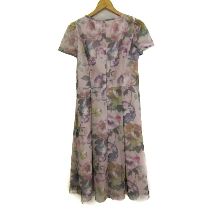 M'S GRACY エムズグレイシー ワンピース ピンク 薔薇[240067004499] エムズグレイシー ティアードワンピース ピンク M\u0027S GRACY 2024 Summer