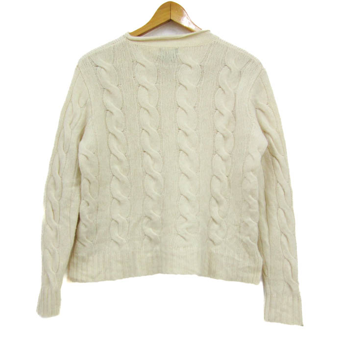 POLO RALPH LAUREN ケーブルニット M カシミヤ混 ブルー 長袖 中古・古着通販】POLO RALPH LAUREN (ポロ・ラルフローレン