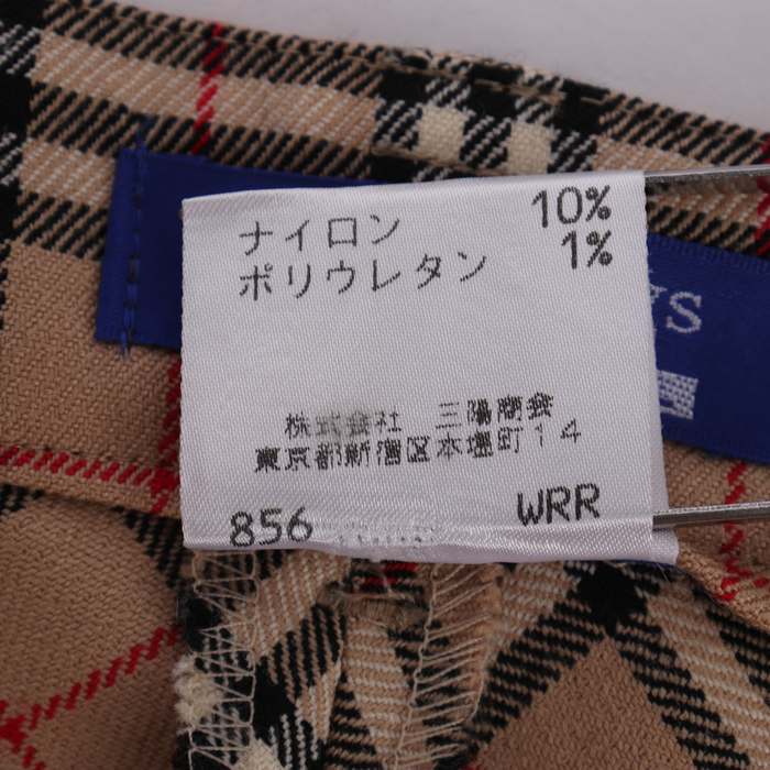 バーバリー BURBERRY シルク混　プチスカーフ　ハンカチ　ノバチェック