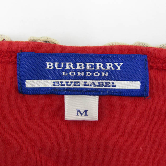 バーバリーロンドンブルーレーベル 長袖Tシャツ トップス ノバ バーバリーロンドンブルーレーベル 長袖Tシャツ トップス ノバ