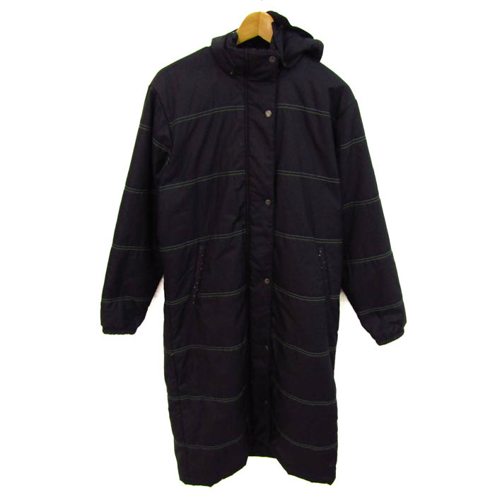 アンブロ umbro ロングベンチコート ネイビー アンブロ ベンチコート