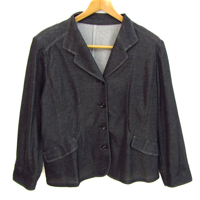 マダムトモコ 長袖シャツ トップス リネン100% イタリア製生地 未使用  