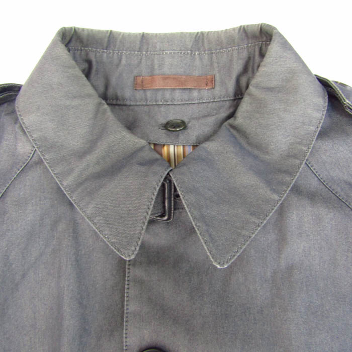 【希少XLサイズ】ポールスミス トレンチコート ライナー ウール グレー メンズ 希少XLサイズ】ポールスミス トレンチコート ライナー ウール グレー