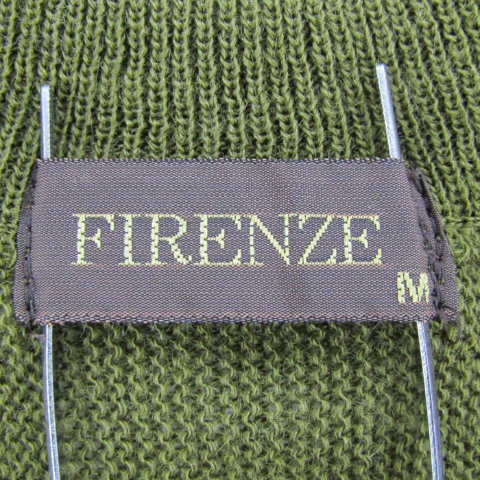 フィレンツェ ニット セーター 長袖 未使用 ウール混 ブランド
