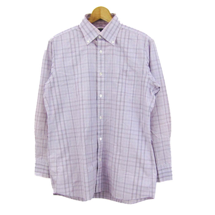 バーバリー 長袖シャツ コットン100% ブランド トップス メンズ L  