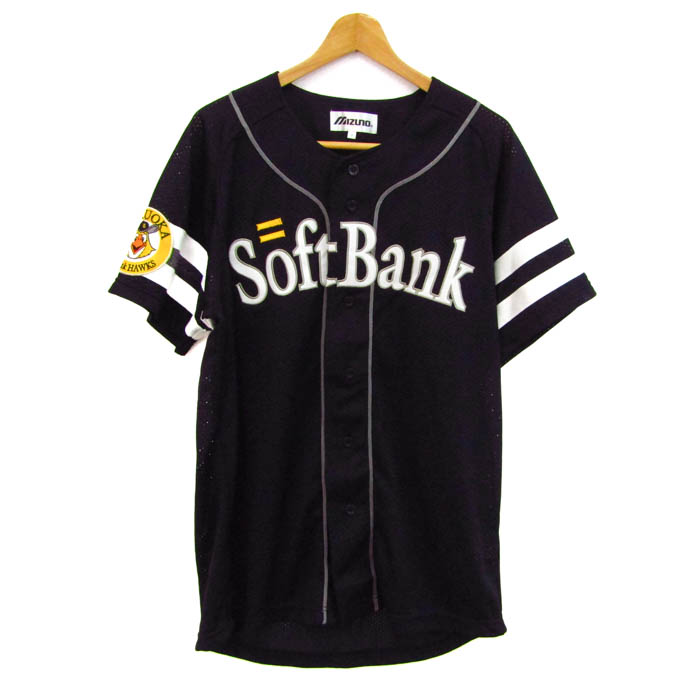 Mizuno Hawks ユニフォーム ユーズド ミズノ 半袖シャツ トップス ソフトバンクホークス 野球 ユニフォーム