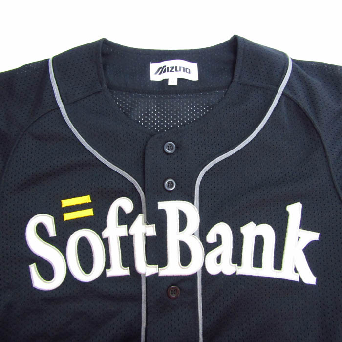 ミズノ 半袖シャツ トップス ソフトバンクホークス 野球