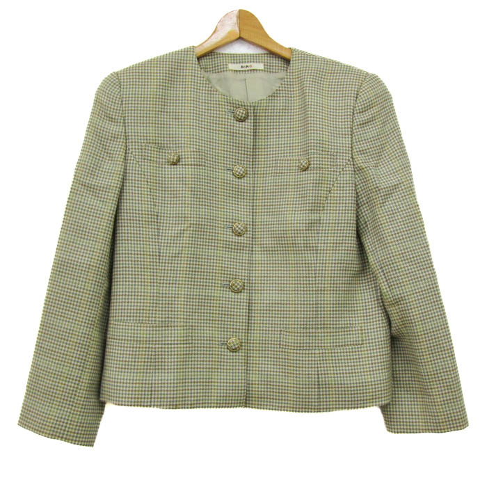 ヴェルサーチ VERSACE ジャケット スカート セットアップ スーツ 革 レディース IPOPZZYD Vintage ジャンニヴェルサーチ GIANNI VERSACE セットアップ スカート