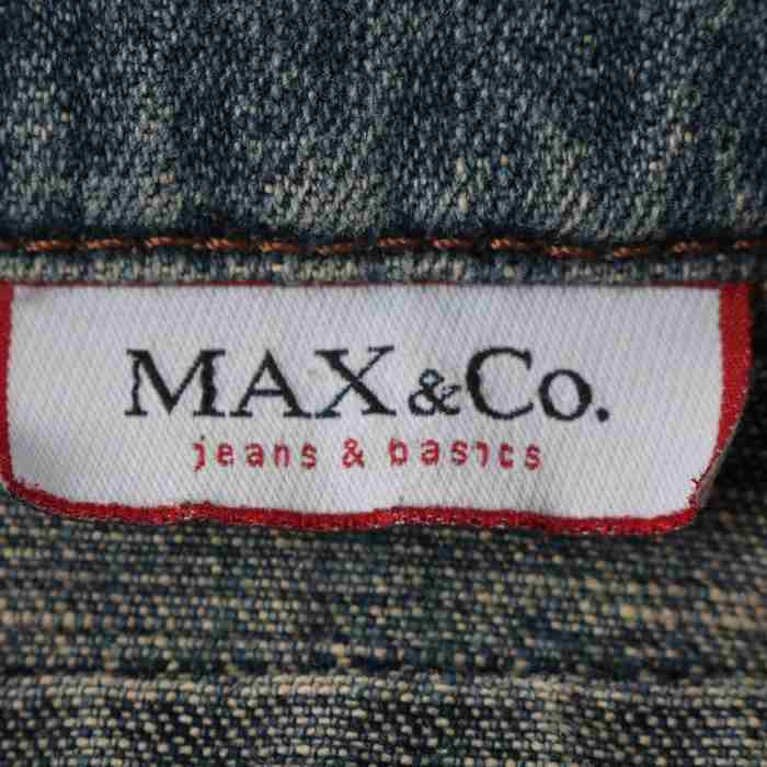 マックスアンドコー jeans&basics デニムジャケット ブルゾン Gジャン ...