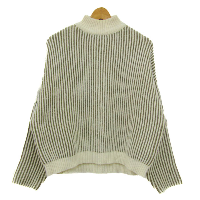 ベージュ ニット トップス Fサイズ