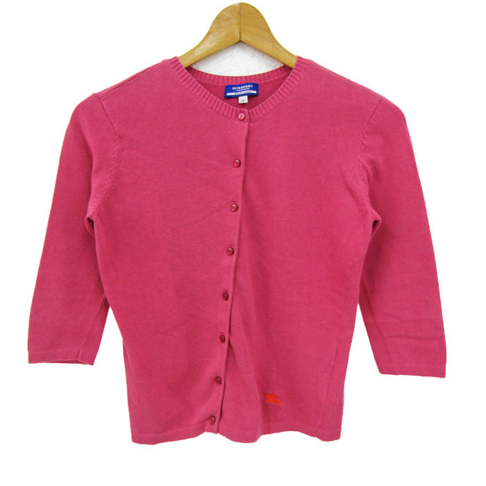 ブルーレーベル、長袖カーディガン 38サイズ バーバリーブルーレーベル カーディガン バーバリーブルーレーベル