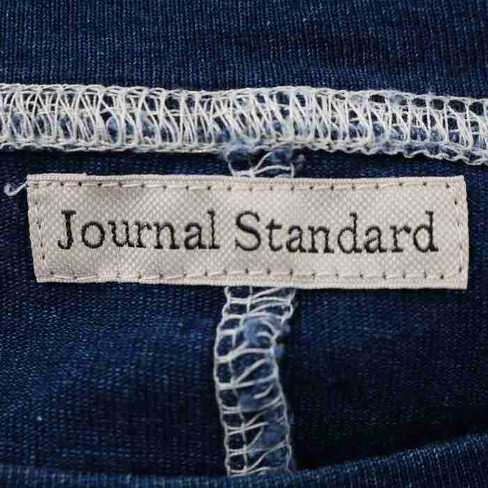 ジャーナルスタンダード ワンピース 七分袖 無地 チュニック コットン100％ レディース Mサイズ ブルー JOURNAL STANDARD