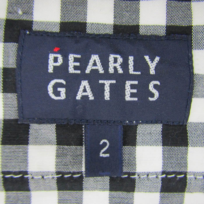 パーリーゲイツ ミニスカート ボトムス スコート チェック柄 ゴルフ