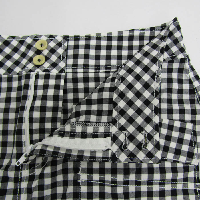 パーリーゲイツ ミニスカート ボトムス スコート チェック柄 ゴルフ