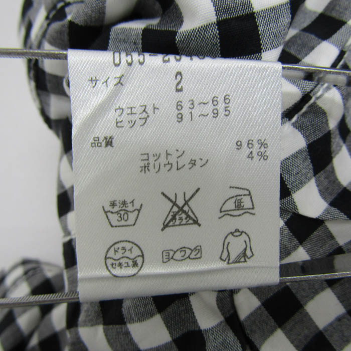 パーリーゲイツ ミニスカート ボトムス スコート チェック柄 ゴルフ