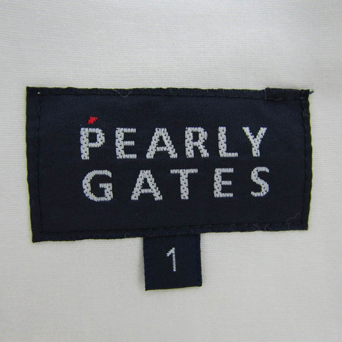 パーリーゲイツ ミニスカート ボトムス ストライプ柄 ゴルフウエア 未