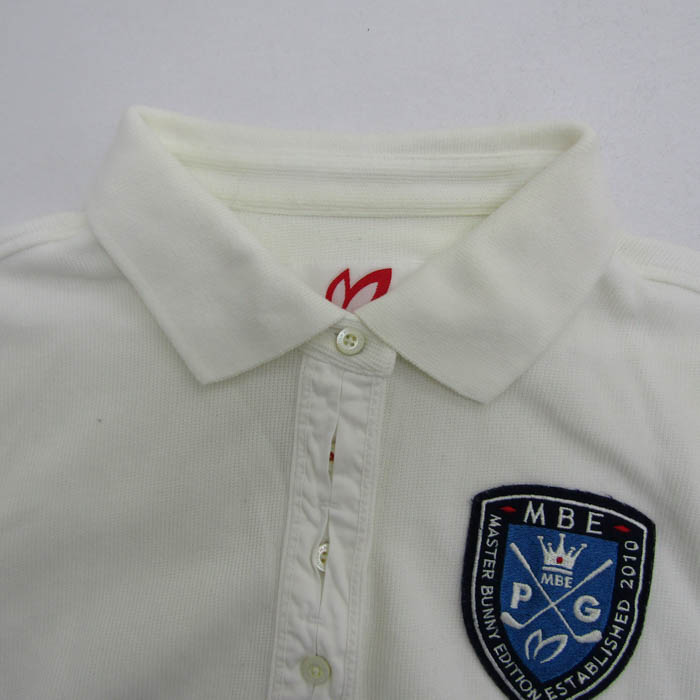 MASTER BUNNY EDITION ポロシャツ サイズ3 ホワイト SWAGGY BUNNY