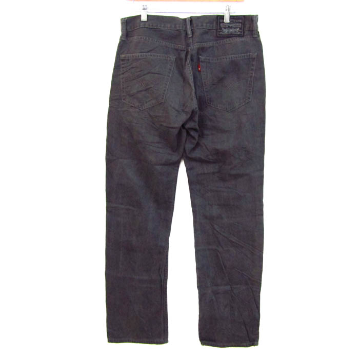 リーバイス デニムパンツ ジーンズ ジーパン 505 コットン ブランド ボトムス メンズ W33/L34サイズ グレー Levi's リーバイス デニムパンツ ジーンズ ジーパン 505 コットン ブランド