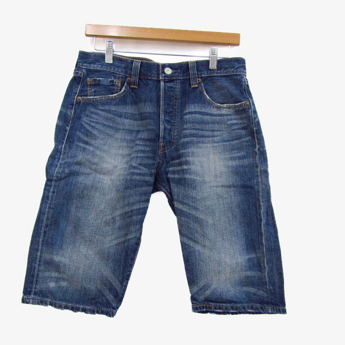 リーバイス デニムパンツ ジーンズ ジーパン 501 ストレッチ ブランド ボトムス メンズ W30 L13サイズ インディゴ Levi's リーバイス デニムパンツ ジーンズ ジーパン 501 ストレッチ ブランド
