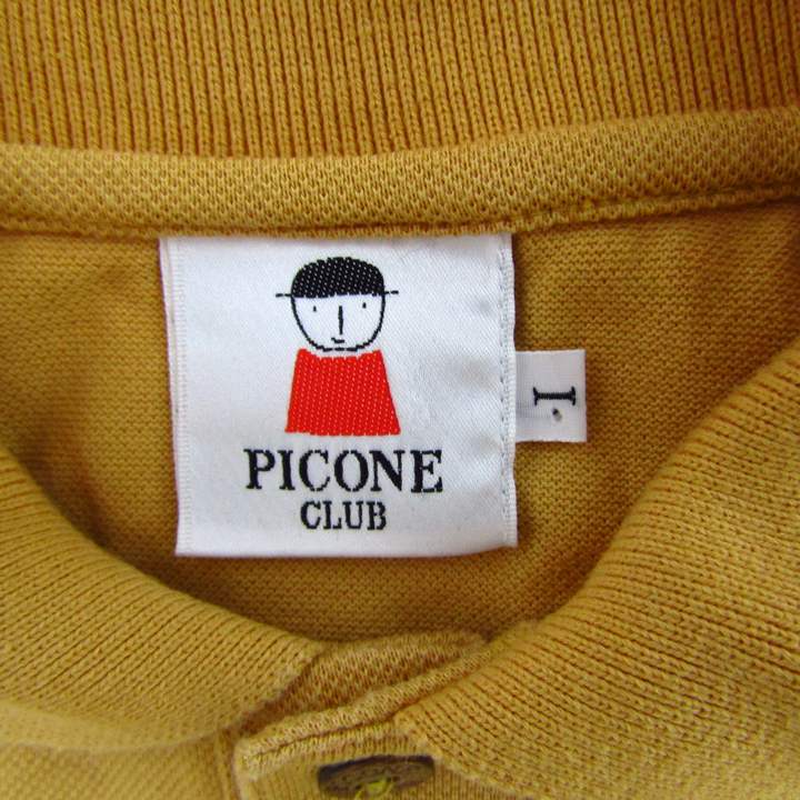 ピッコーネクラブ ポロシャツ 長袖 コットン100% ゴルフウエア