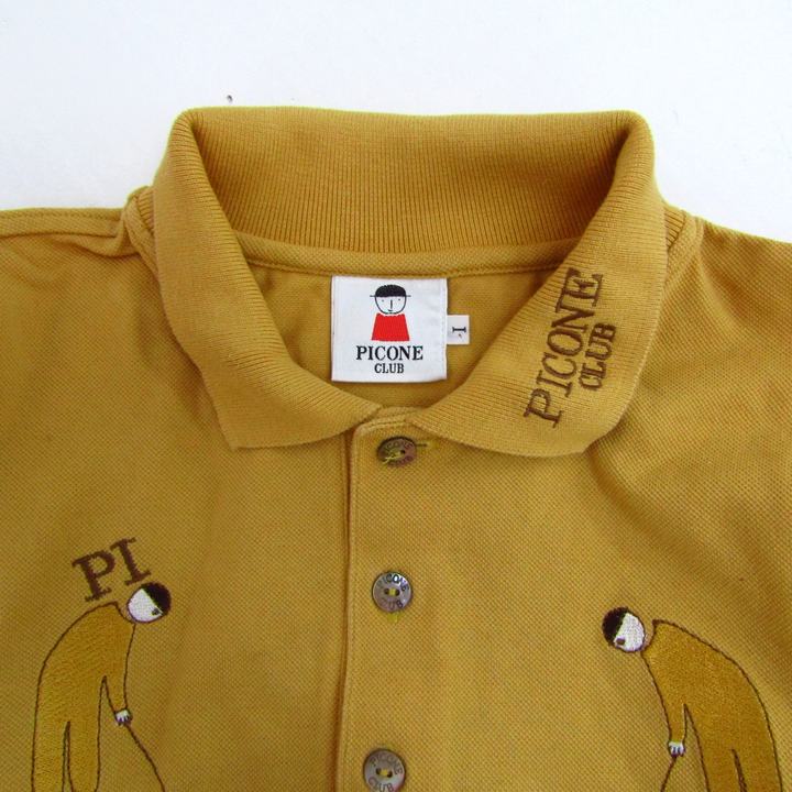 ピッコーネクラブ ポロシャツ 長袖 コットン100% ゴルフウエア