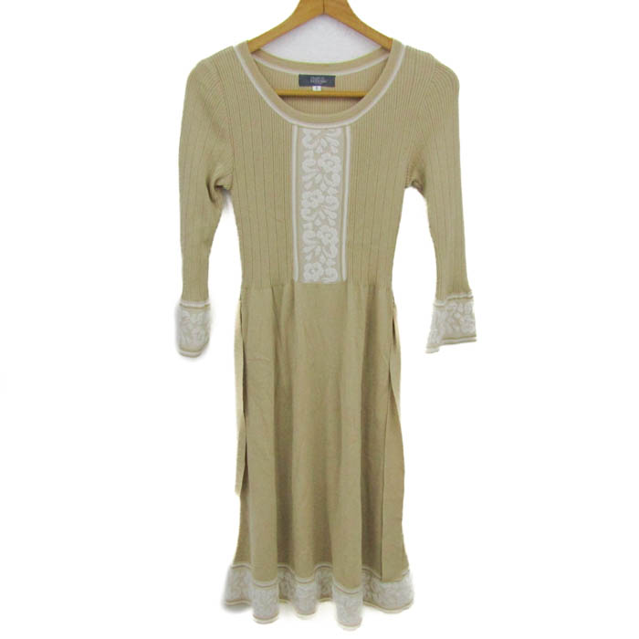 楓　フランコフェラーロ　ワンピース 新品/フランコフェラーロ FRANCO FERRARO ノースリーブワンピース 表記