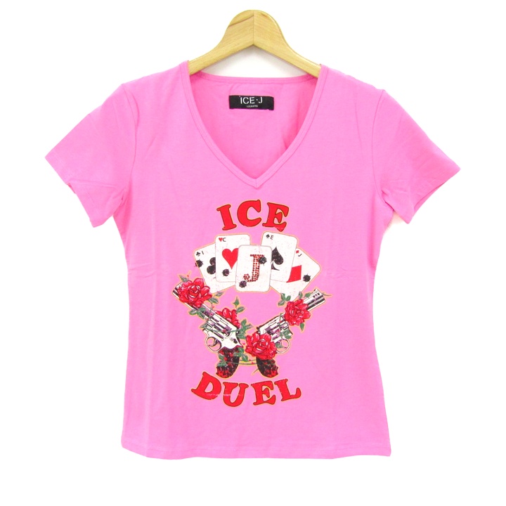 ICEBERG アイスバーグ ロゴ 5D 半袖Tシャツ 白 L イタリア製 アイスバーグ ICEBERG カットソー(White)（10） -FASCINATE