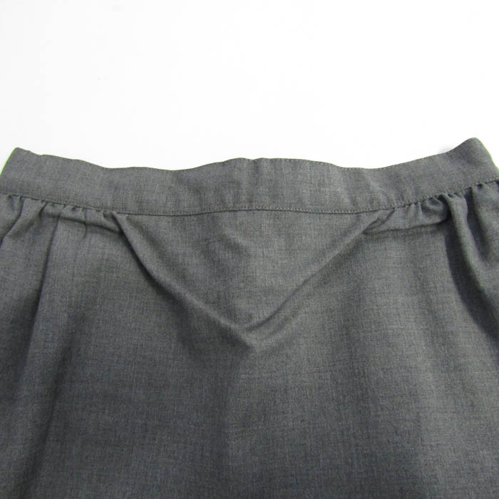 フォクシー スカート ボトムス オーバーラップ ウール 日本製