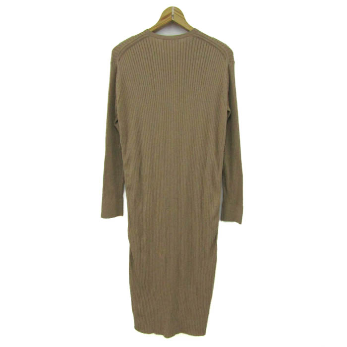 エブール カーディガン ロングカーデ 長袖 コットン100% ブランド  