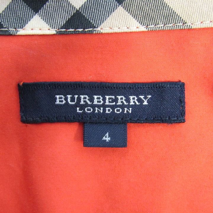 バーバリーロンドン 半袖ポロシャツ ノバチェック コットン100