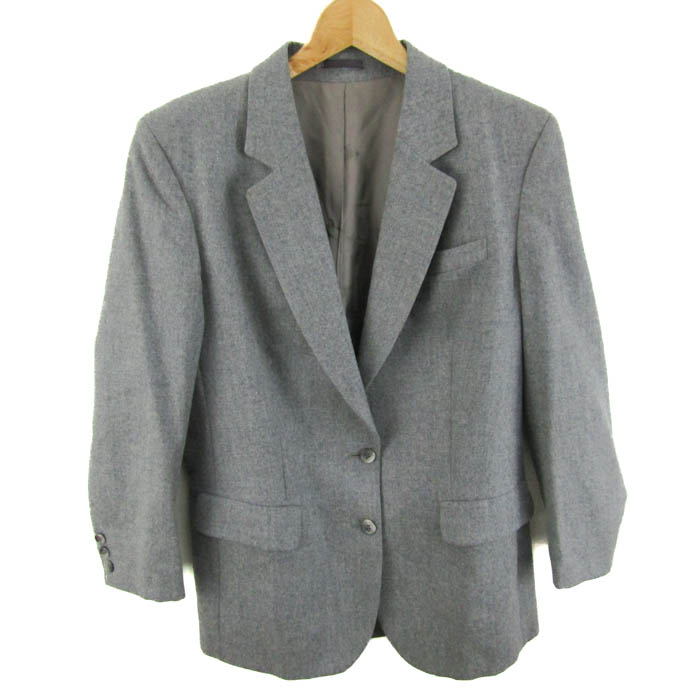 バーバリーズ Burberrys テーラード BURBERRYS 紺タグ&frasl;ドイツ製&frasl;テーラードジャケット 2B バーバリーズ Burberrys ジャケット テーラード ウール 2B 2ボタン 総裏地 M 緑 グリーン 美品 秋冬 メンズ