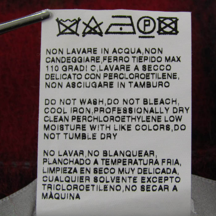 マックスマーラ ラップスカート チェック柄 ウール混 ボトムス