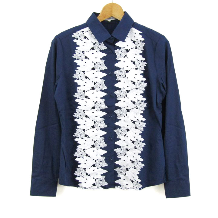 ナラカミーチェ 長袖シャツ トップス ブラウス レース クリーニング