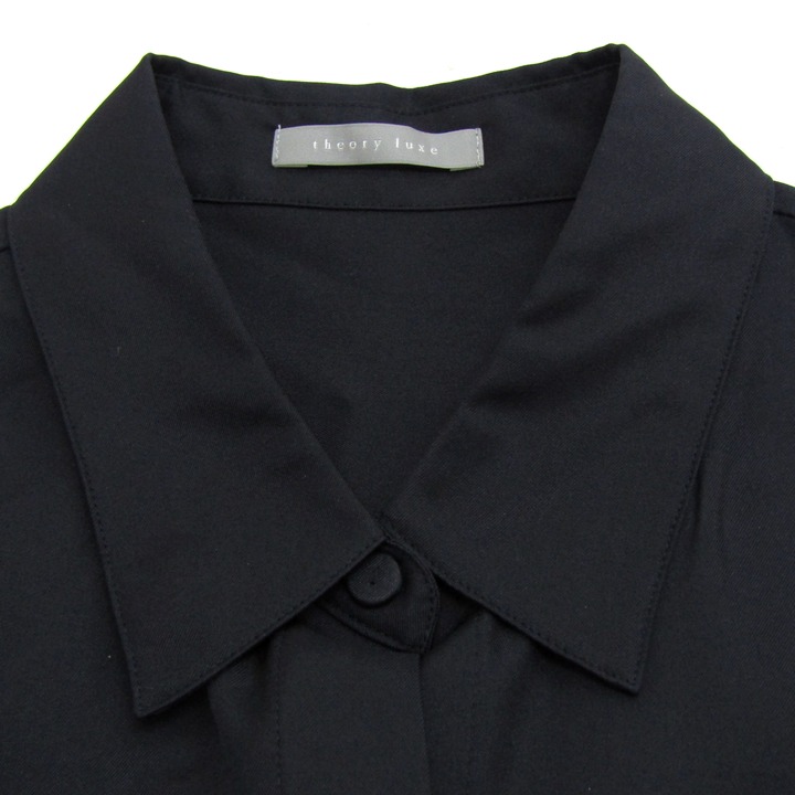セオリーリュクス 長袖シャツ トップス ブラウス シルク100