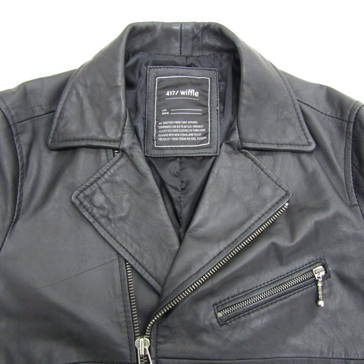 フォーワンセブン エディフィス ライダースジャケット アウター レザー