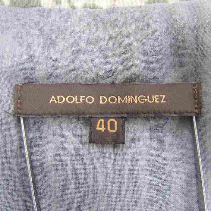 アドルフォドミンゲス ADOLFO DOMINGUEZ ワンピース フレア42cm袖丈