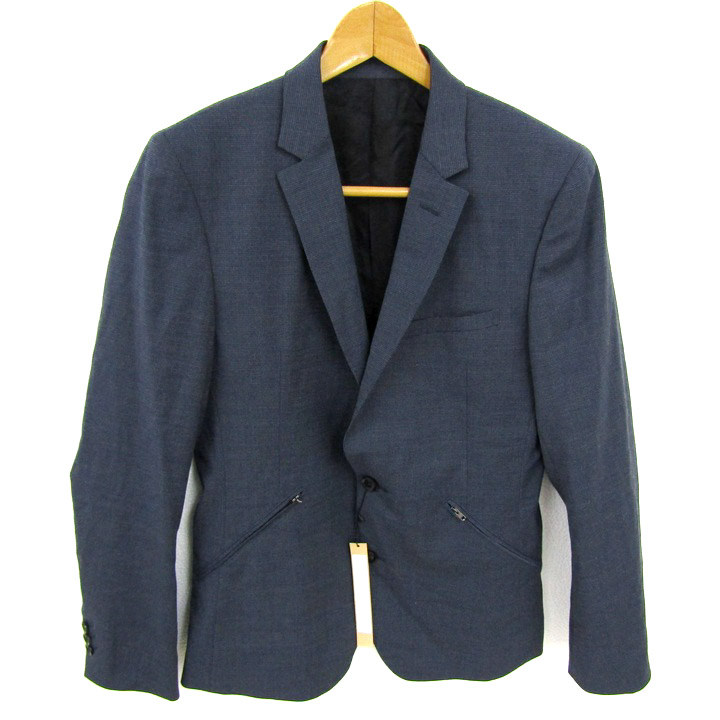 【超希少サイズ XL】セオリー　テーラードジャケット　ダークネイビー系 セオリー テーラードジャケット ストレッチ ブランド アウター 日本製