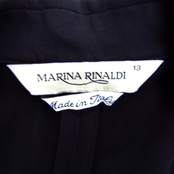 マリナ リナルディ ワンピース 半袖 大きいサイズ ブランド トップス
