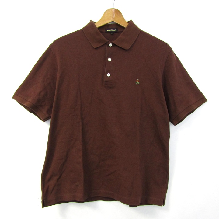 ポールスチュアート ポロシャツ トップス 半袖 ゴルフウエア 日本製