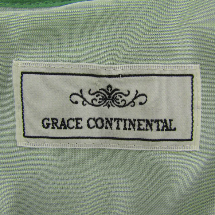 グレースコンチネンタル ワンピース トップス レース ドレス シルク100  